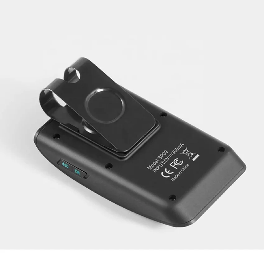 Высокое SP09 беспроводной Bluetooth автомобильный набор свободные руки bluetooth в машине громкая связь для солнцезащитного козырька динамик