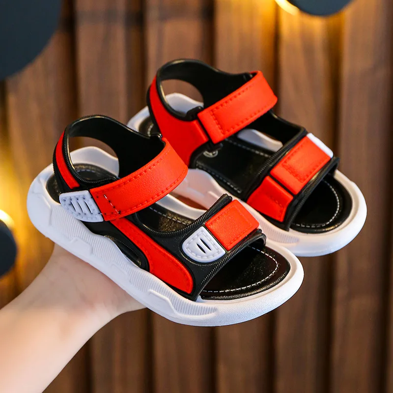New Style American Fashion slippers Children Flat Sandals Soft Soles Toddler Beach Shoes Kids Boys Chaussures Enfant Fille