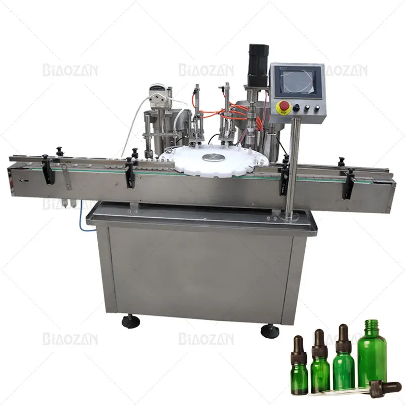 automatic vial pet bottle filling and capping machine small bottle filling and capping machine for small bottles