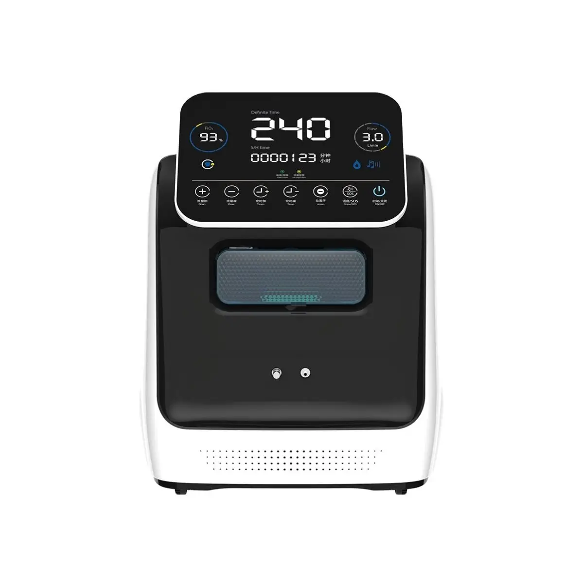 new design 10LPM Medical oxygen concentrator for hospital use with high oxygen flow