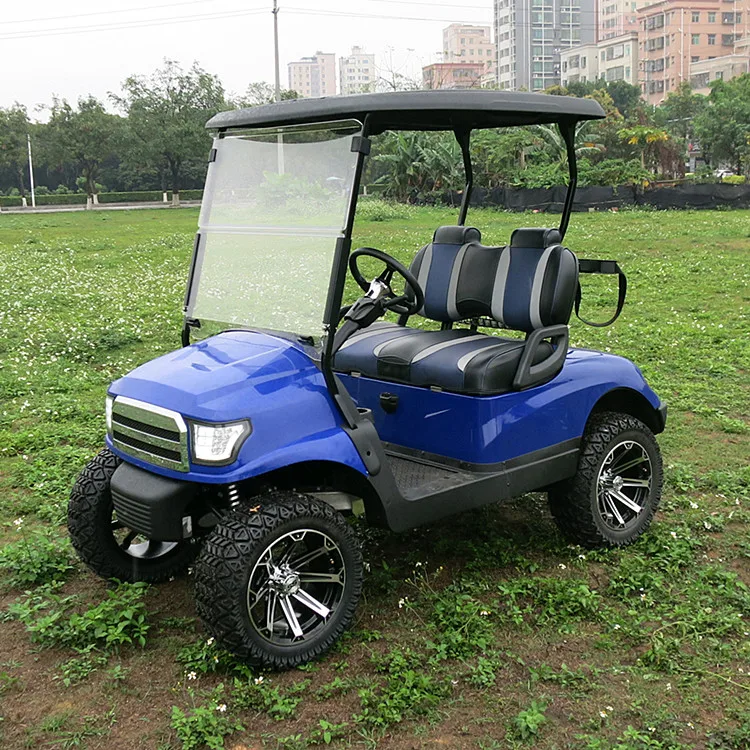 Battery powered electric golf cart for sale with 4 or 6 seater design