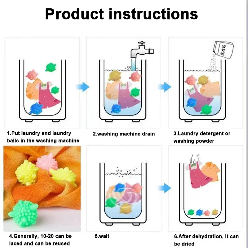 home cleaning Best Selling Products 2021 In USA Amazon Laundry Nylon Washing Ball For Washing Machine Ball