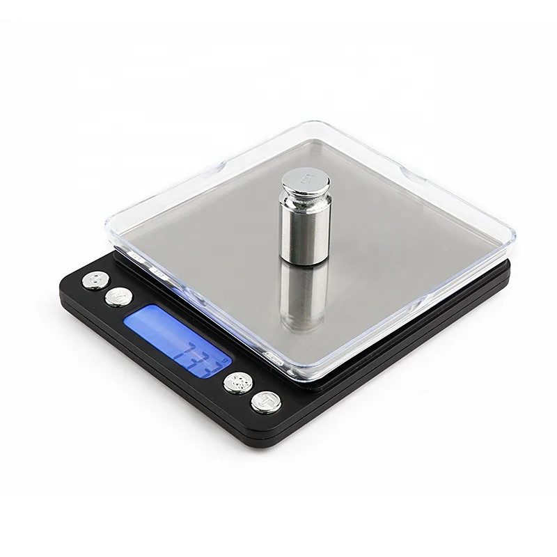 
I2000 Mini Diamond Pocket Digital Electronic Jewelry Jewellery Scales Kitchen Scale 