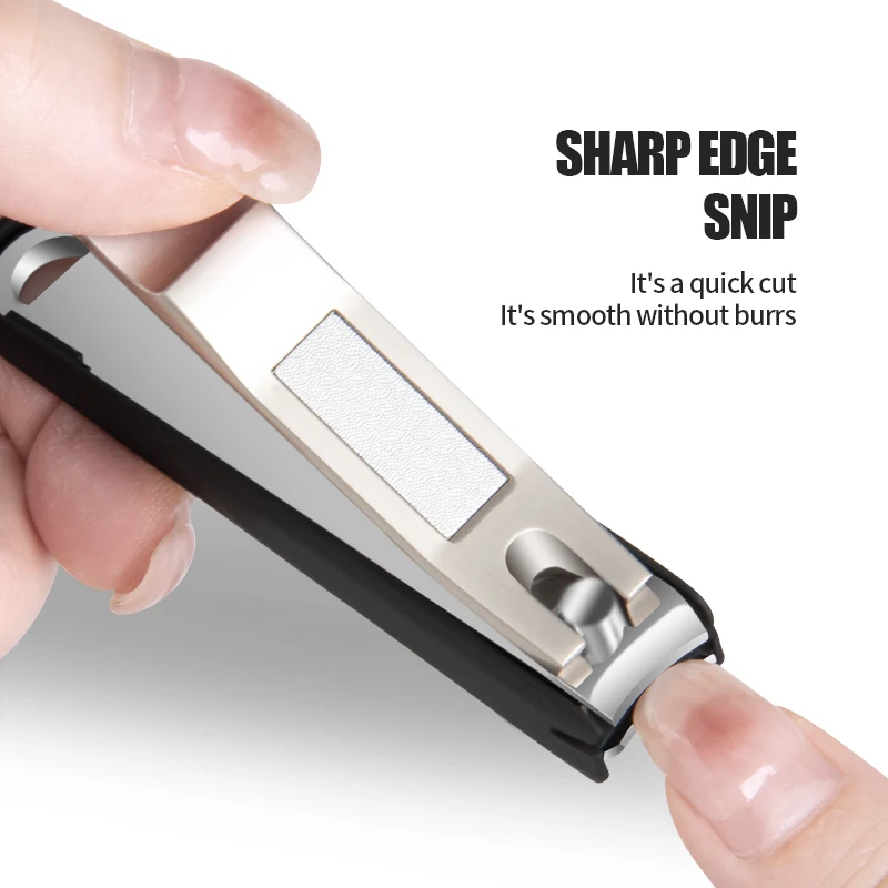 Stainless steel best clipper professional manicure tool spatter-proof nail cutter clippers