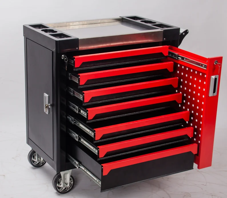 258 pcs Hot Tools set  for sale With Tool Trolley Cabinet for Tool Cart