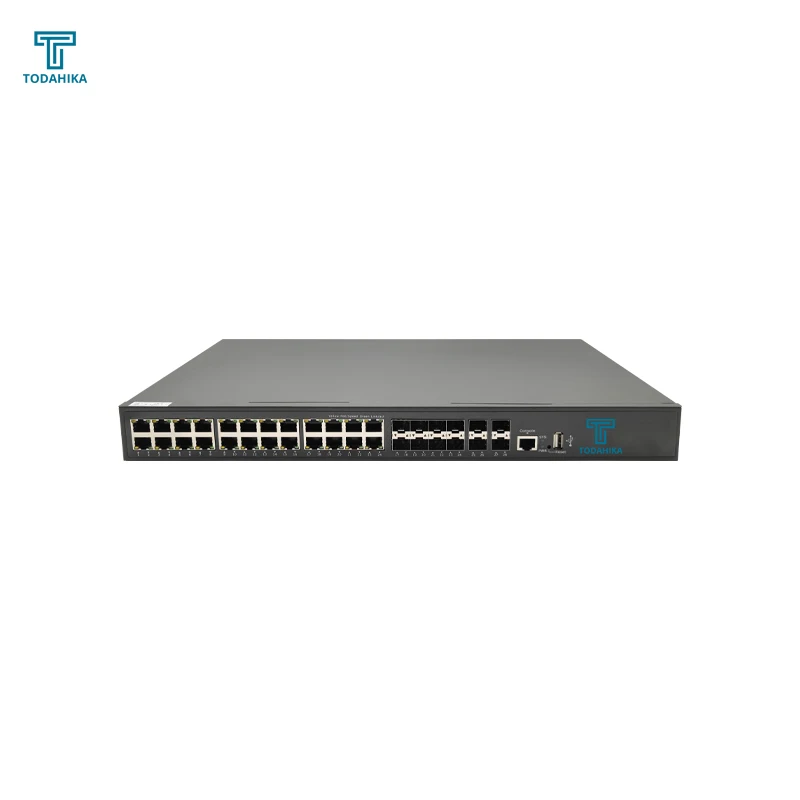 CE FCC 4 x 10 Gigabit SFP+ 8 x Gigabit Combo 16 x 10 100 1000Base-T Layer 2 Managed Ethernet Switch