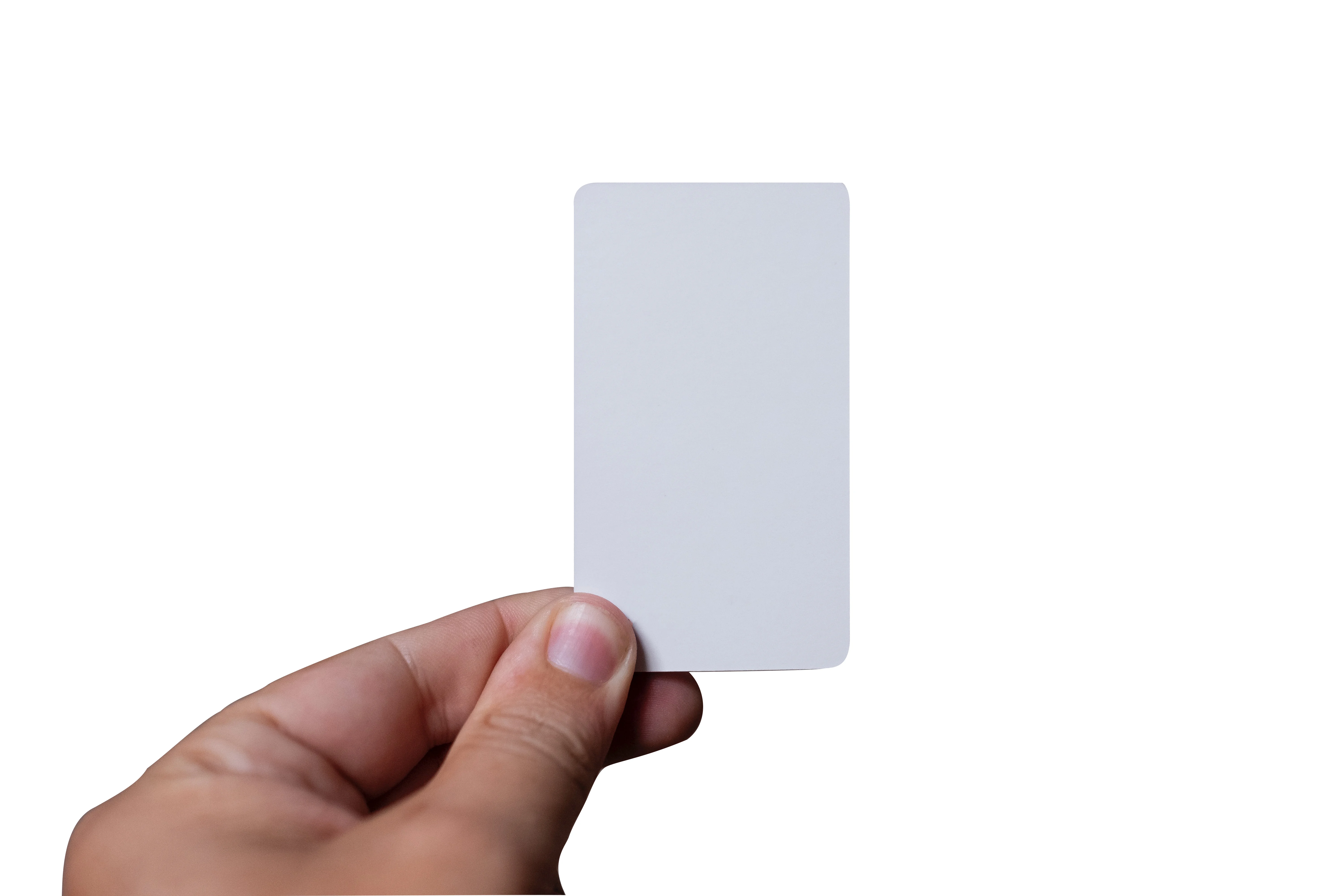  Горячая Распродажа OEM пустая rfid-карта nfc-карта Ультралегкая белая