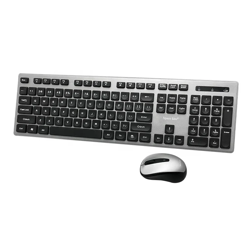 Portable OEM computer keyboard Combo 2.4G Wireless BT Mobile Keyboard Mouse Set for Smart Phone
