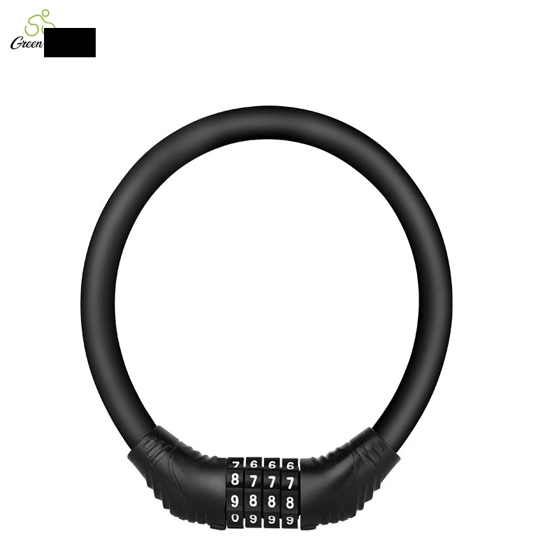 
colorful Factory sale various Fahrradalarm cheap bicycle cable lock 4 digit password bike cable bicycle sharing lock 