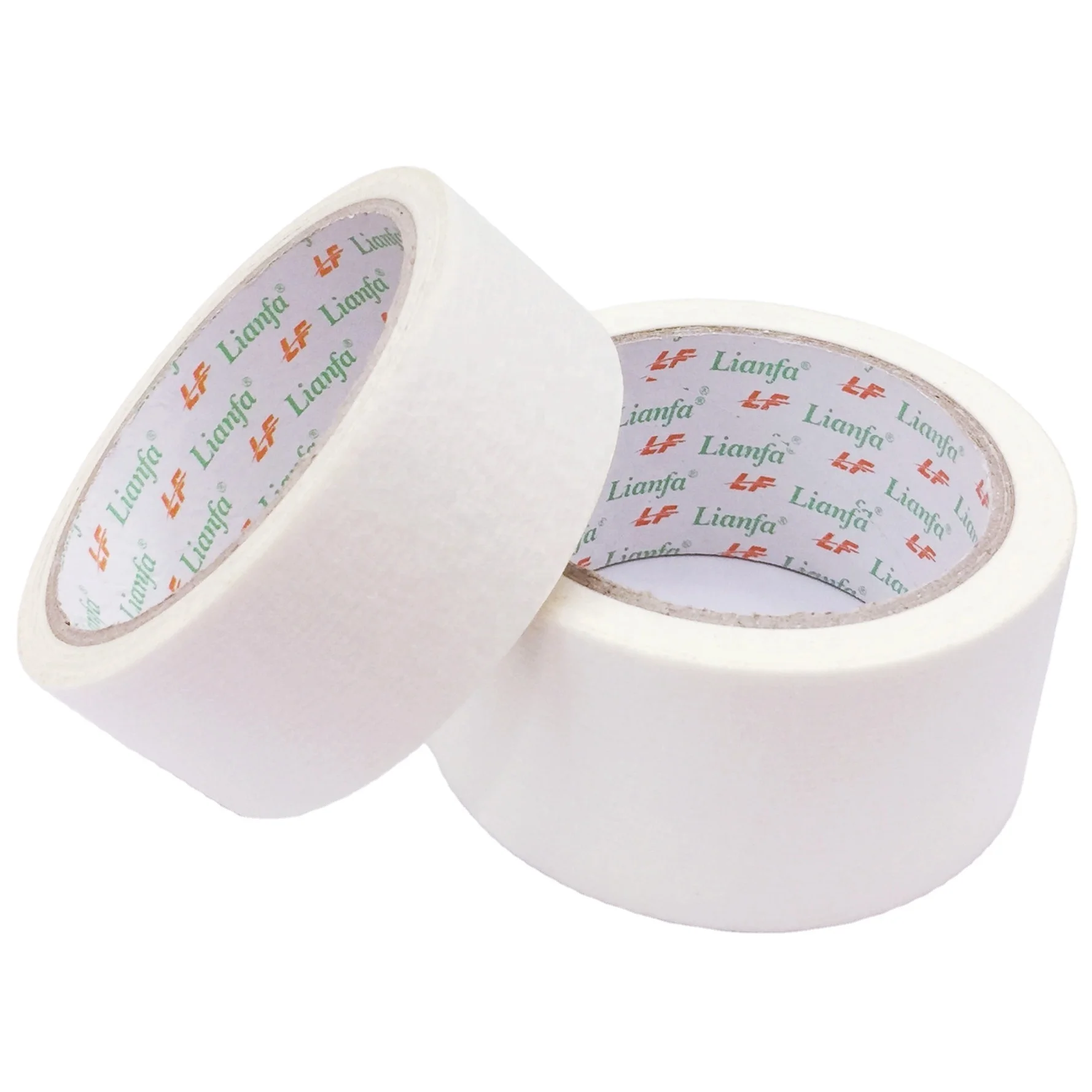high quality white masking tape hot selling car painting crepe paper tape removable decoration adhesive tape