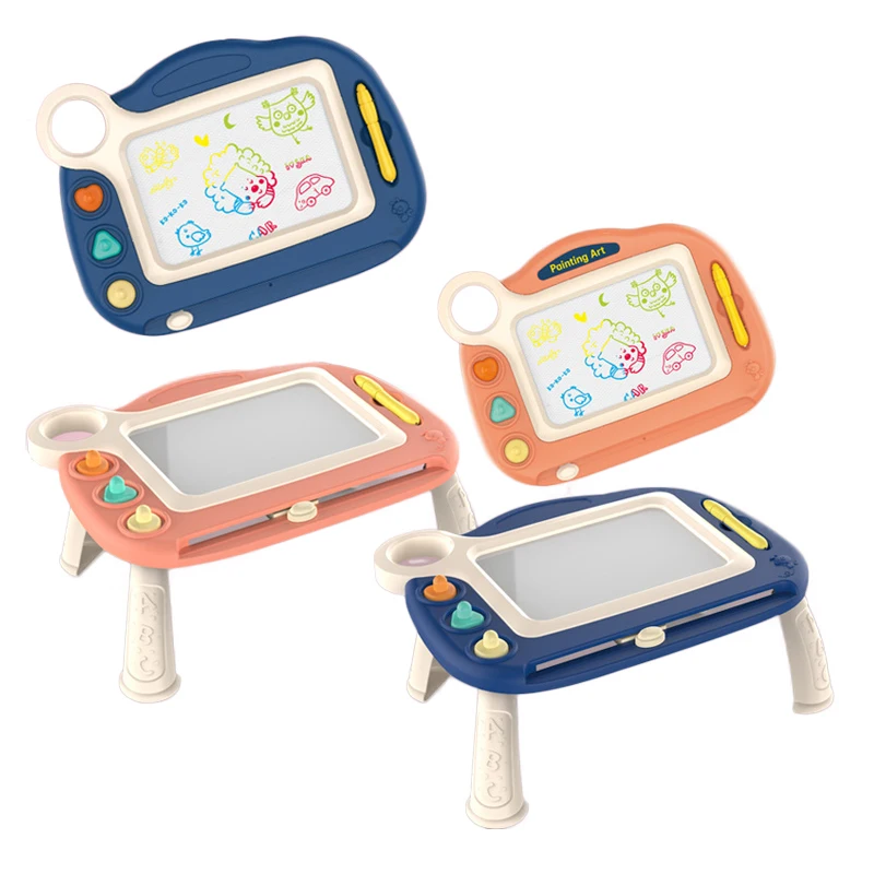 2022NEW plastic mini magnetic drawing board toy for children Magnetic cognition Initiation toy
