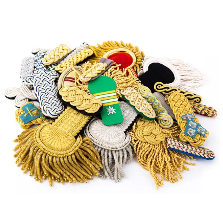 Royal Uniform Shoulder Boards / USA Navy Rank Epaulettes / Pilot Epaulette Shoulder Board