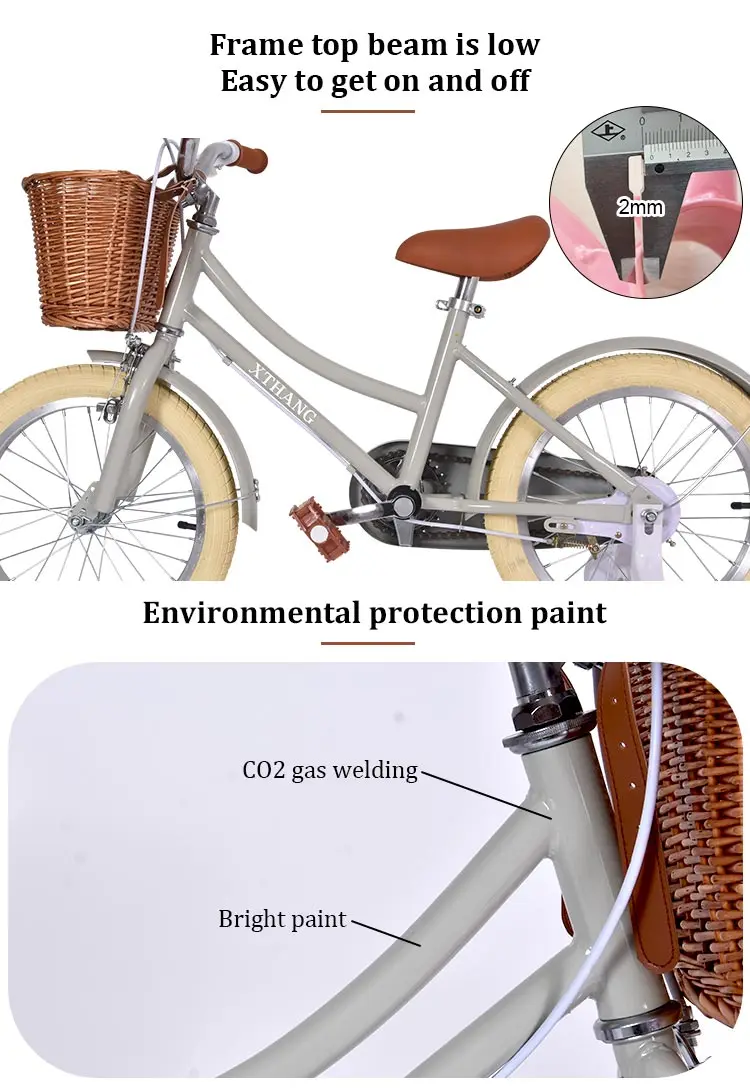 XThang 2022 High steel frame kids bike cycle 12 14 16 18 inch children bicycle New Model Unique Kids cycle Baby Girl Cycle