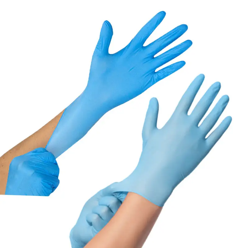 Wholesale Household HDPE MDPE LDPE Blue Transparent TPE Cleaning Washing Gardening Cooking Plastic Disposable Pe Gloves