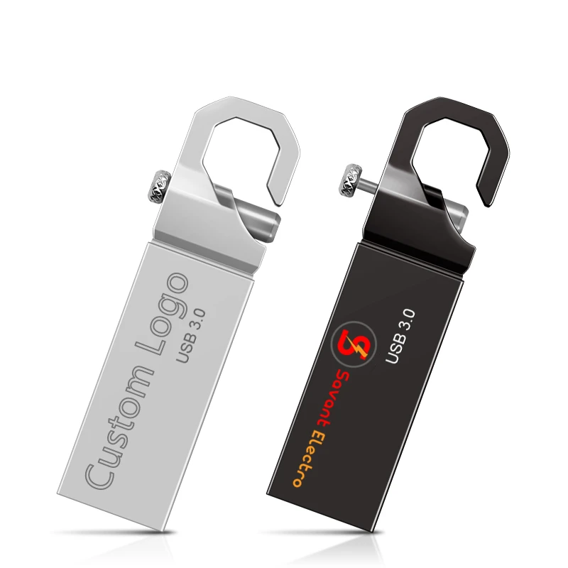 metal memoria usb flash drive 32GB pendrive 128GB 64GB waterproof pen drive 16GB 8GB flash usb 2.0 cle usb stick key Custom logo