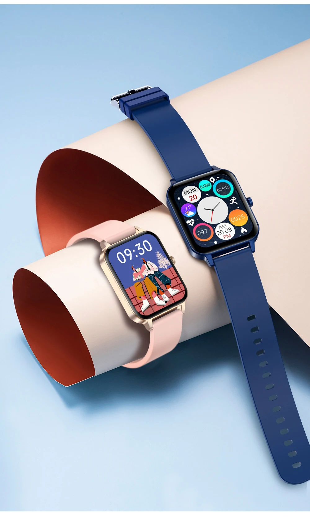 2022 NEW Smart watch Support QR code payment BT call function Music player Men Women watch