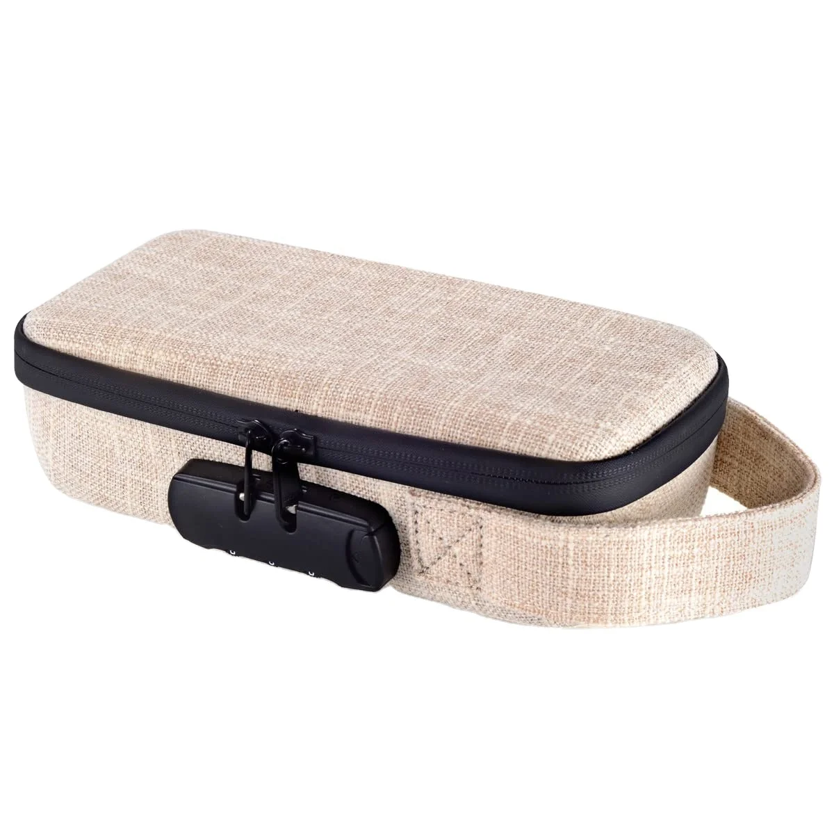 Factory Custom Smell Proof Stash Box with Combination Lock Portable Travel Storage Case For Storage Your Accessories