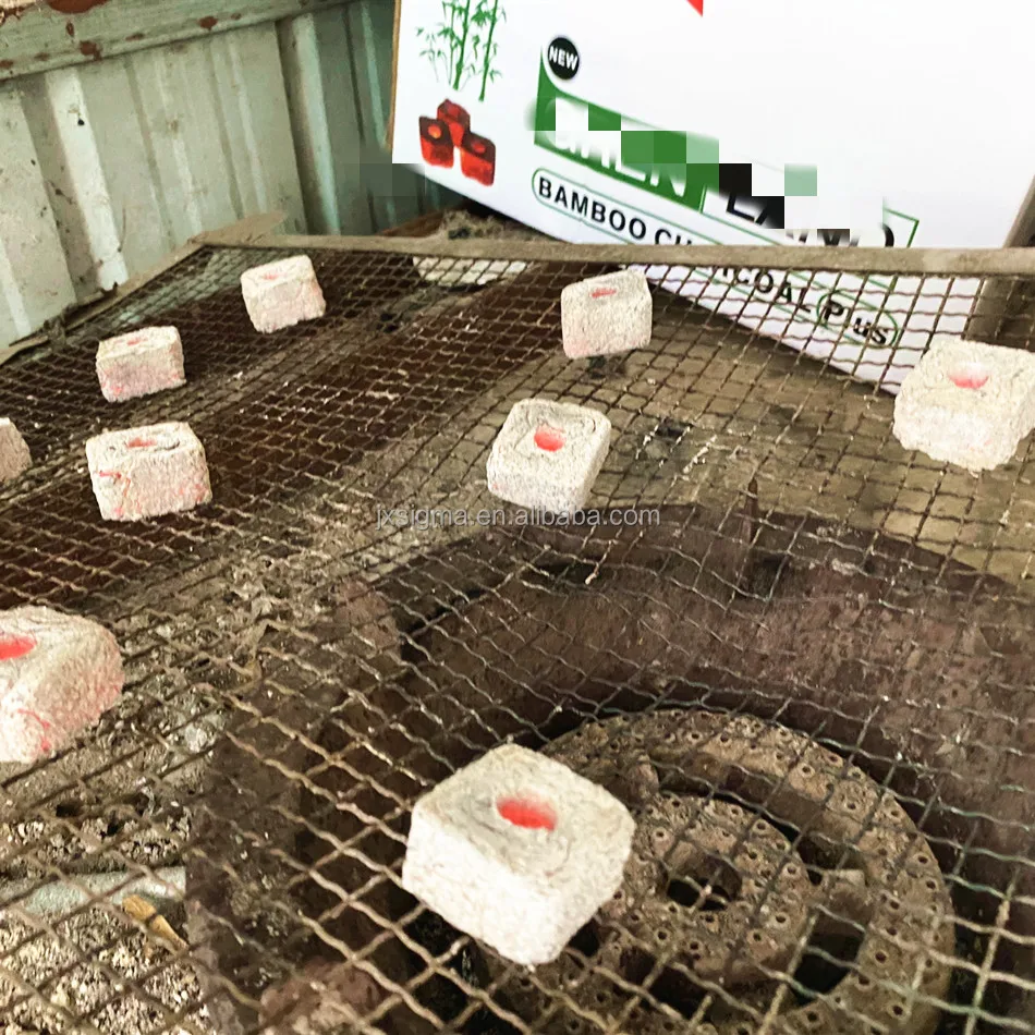 Sigma high heat calory no water no off no smoke compressed hookah charcoal 9 kg/ 10 kg/12 kg bulk