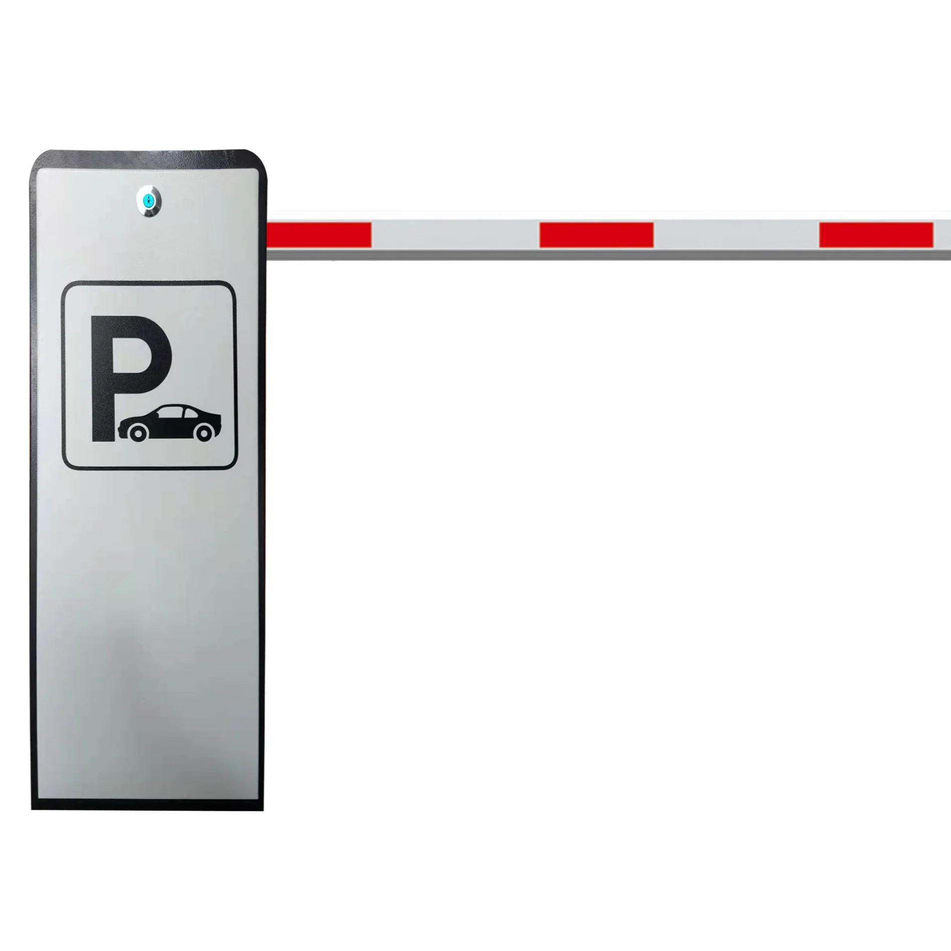 DC Brushless Motor Parking Boom Barrier manual Barrier Gate With Radar Detector