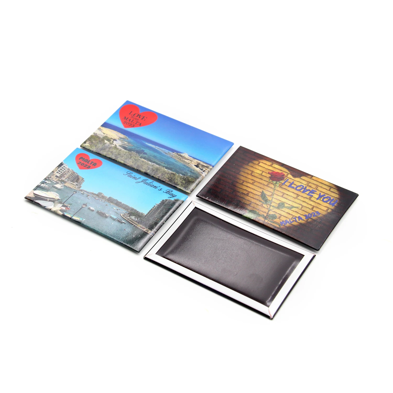 Popular Gifts Custom Fridge Magnet Tin Plate Tourist Souvenir Tinplate Fridge Magnet