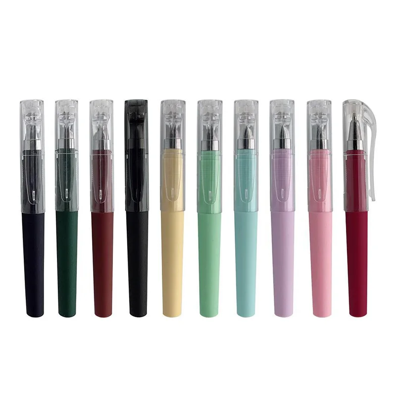 Cute Plastic Mini Gel Pen Wholesale Custom Writing Pocket Signature Pen for Hotel School Office