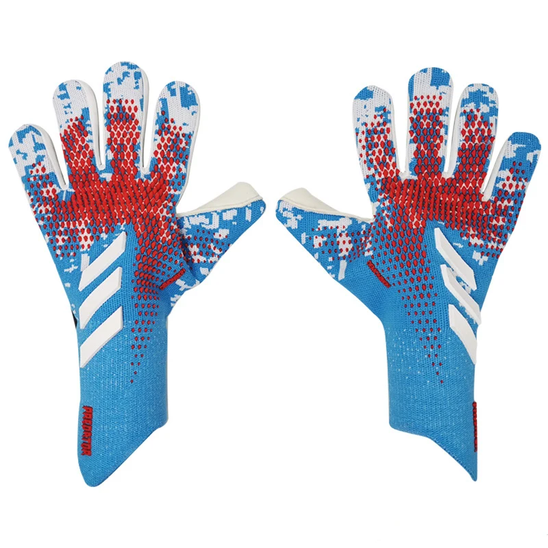 New adult football goalkeeper gloves professional wear-resistant thick non-slip latex goalkeeper gloves