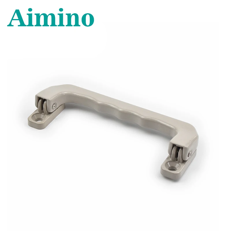 Aimino High Quality Funiture Hardware Drawer Handle Pull Kitchen Cabinet Door Handles Folding Aluminum Handle