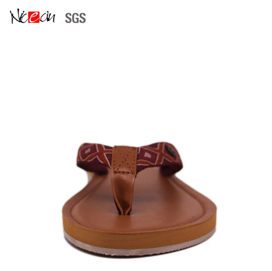 Factory Made Cheap Latest Design Men PU Slipper TPR Rubber Flip Flop for Men /women