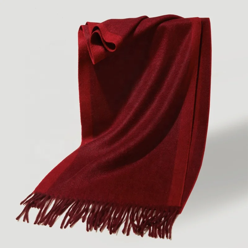 inner mongolian manufacturer wholesale 100% pure cashmere scarf shawl custom men women winter thermal cashmere scarves