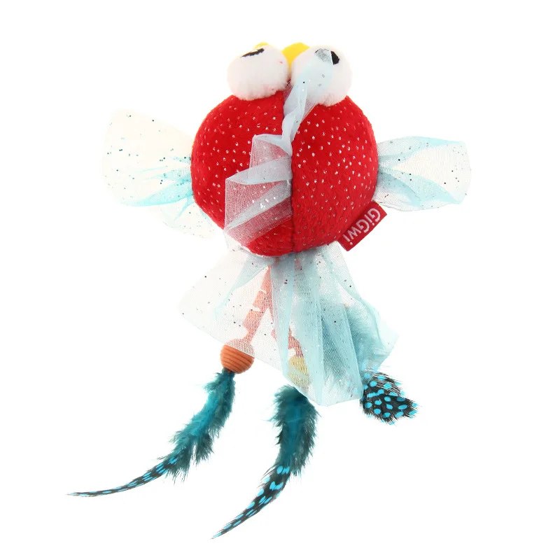 Горячая Распродажа 2021, это выглядит настоящая плюшевая игрушка для кошек С Кошачьей Мятой, светодиодная подсветка, разные цвета