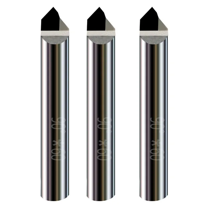 Diameter 16 20mm PCD Chamfering Mill For Natural Granite Marble Glass Jade