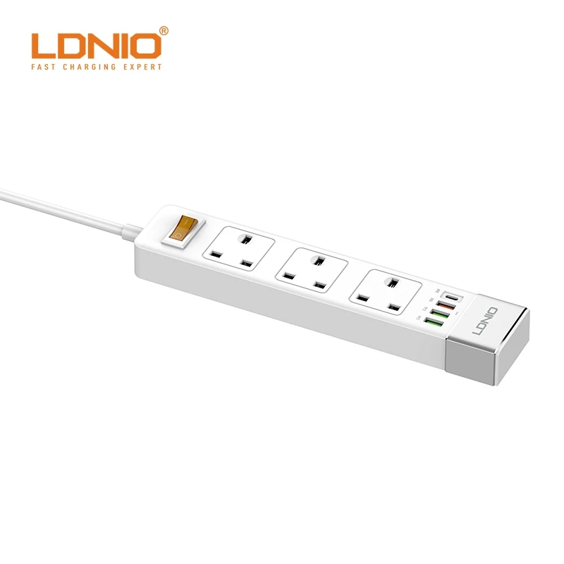 LDNIO SK3467 UK Plug Socket Extension Multiple Socket Uk Standard 13a Extension Power Socket