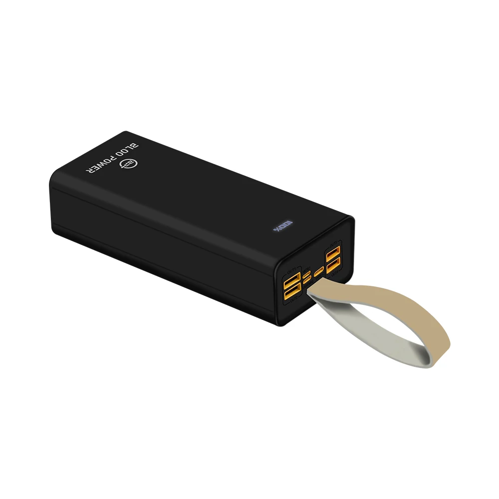 30000mah Power Bank & Power Station Mobile Phone Fast Charging Power Bank Supply Dual USB PD Portable Charger With Led Light
