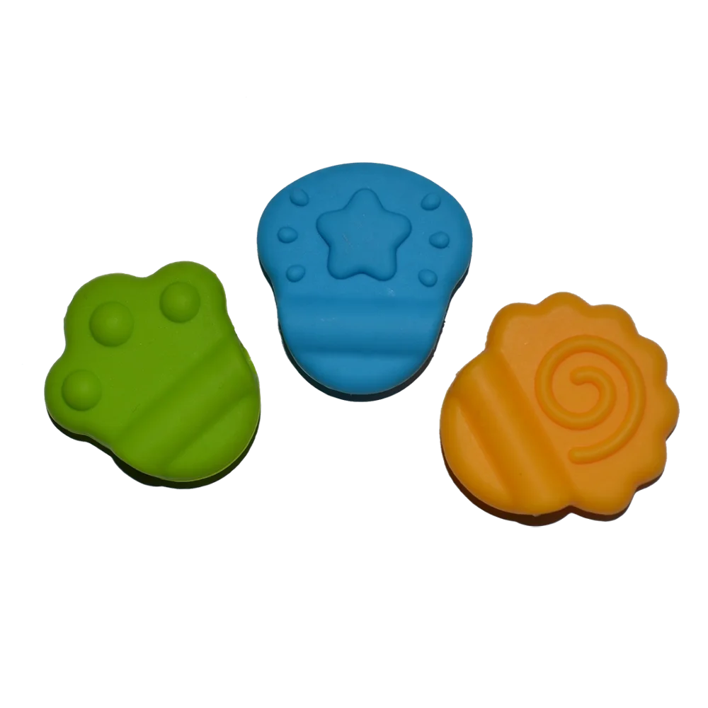 Food Grade Silicone Baby Teether Mini Safety Silica Gel Teether