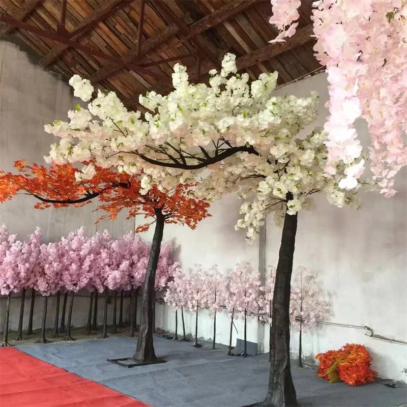 Hot Sale Artificial Cherry Blossom Tree 2 m Cherry Blossom Tree Centerpiece Wedding For Indoor Decor