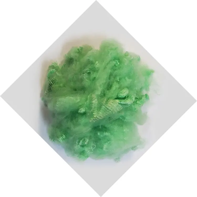 Hiqh Standard Fabric Textile Raw Material 2 Dimension Solid Non Siliconized Polyester Staple Fiber