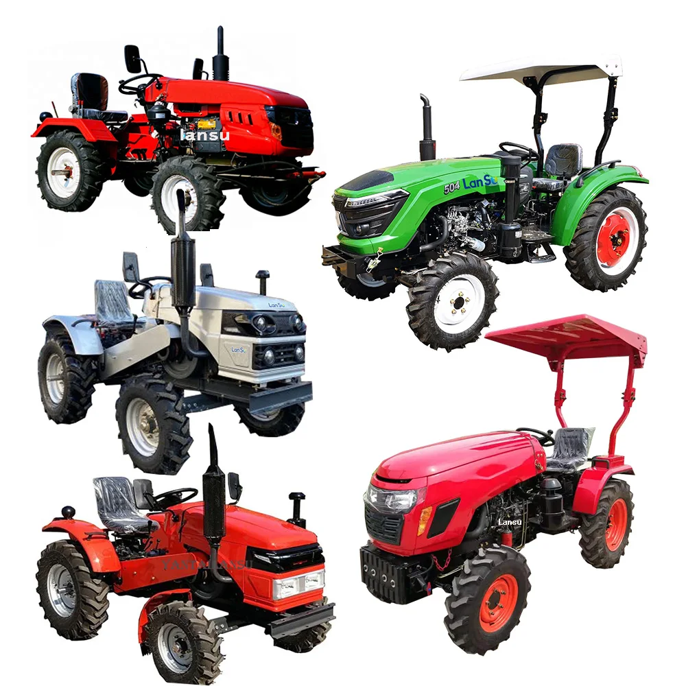4WD 18HP 20HP 25HP 30HP 40HP 50HP 60HP сельское хозяйство rc трактор мини-ферма 4x4 мини-трактор