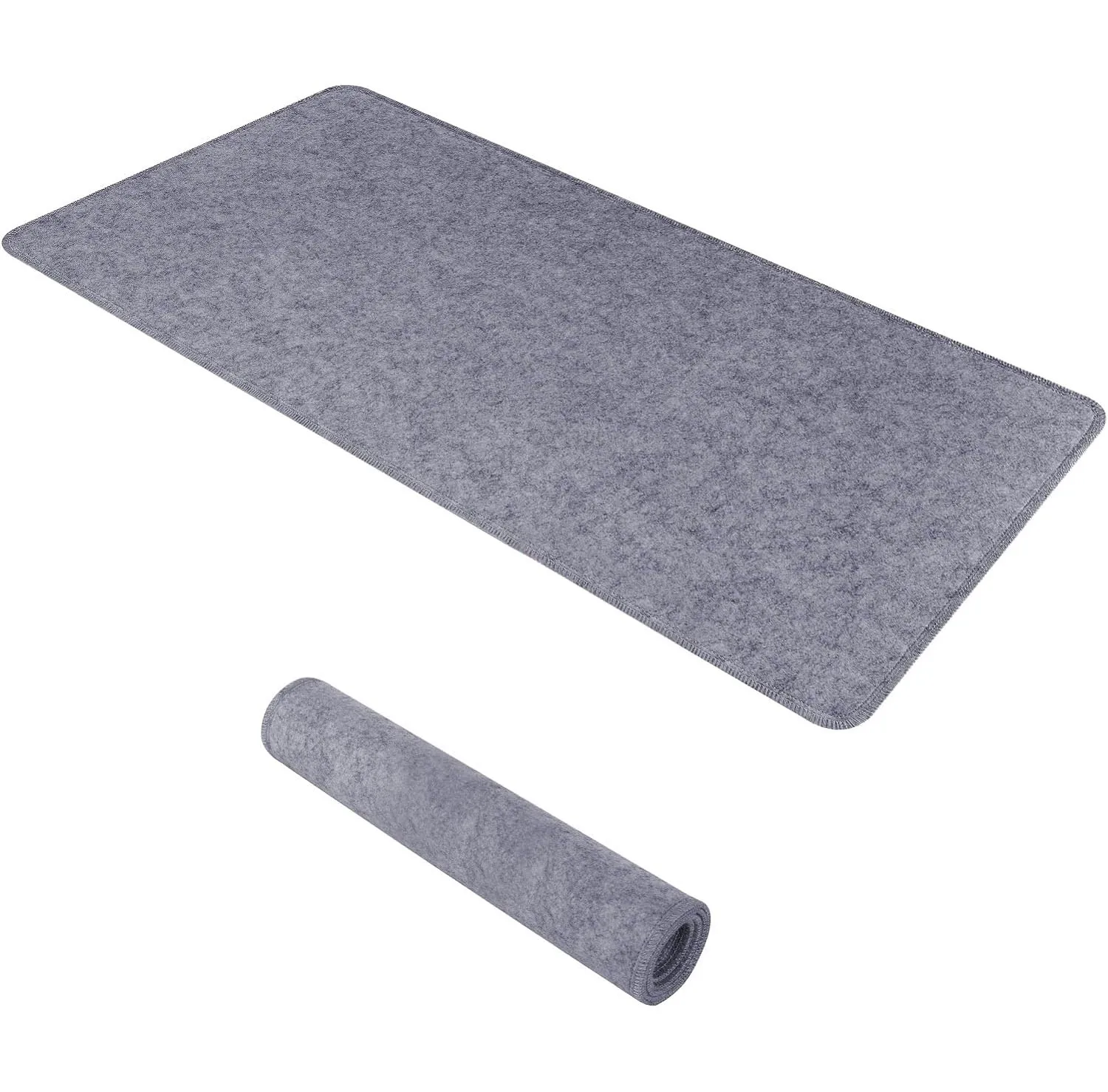Hot sale 3mm thick grey felt and cork mat for mouse/desk