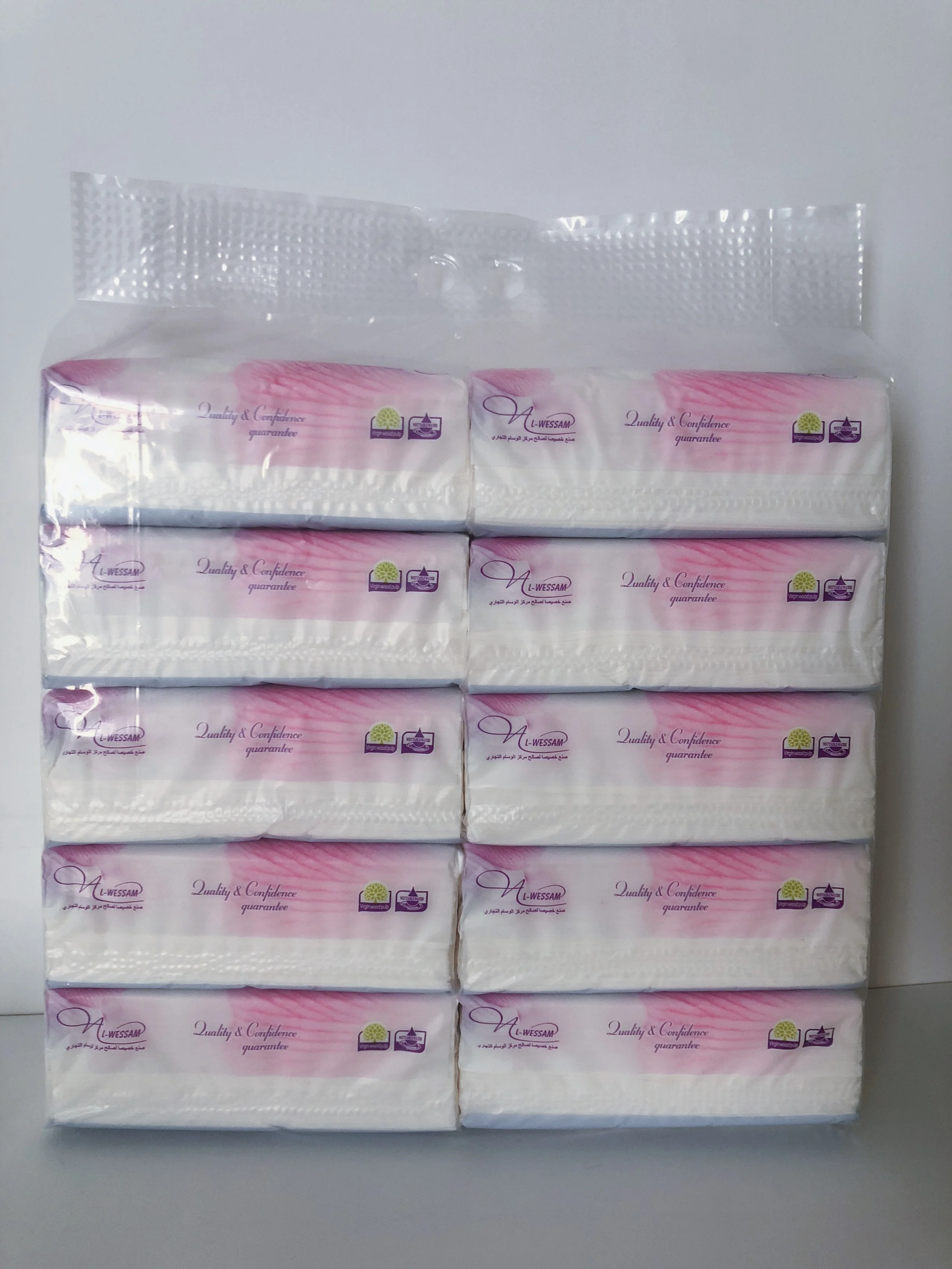 Brand new multi-size facial tissue 20*18cm high quality car tissue Flexible packaging saves freight box tissue.