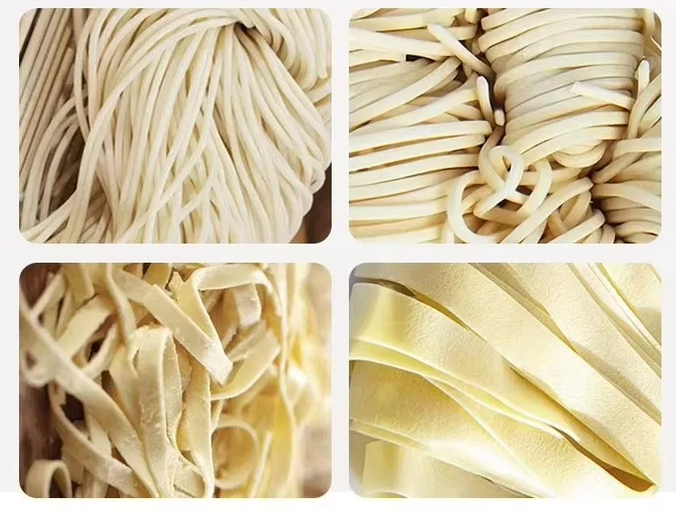 The Electric Noodle Make Commercial Pasta Machine Dough Roller and Noodle for Sale
