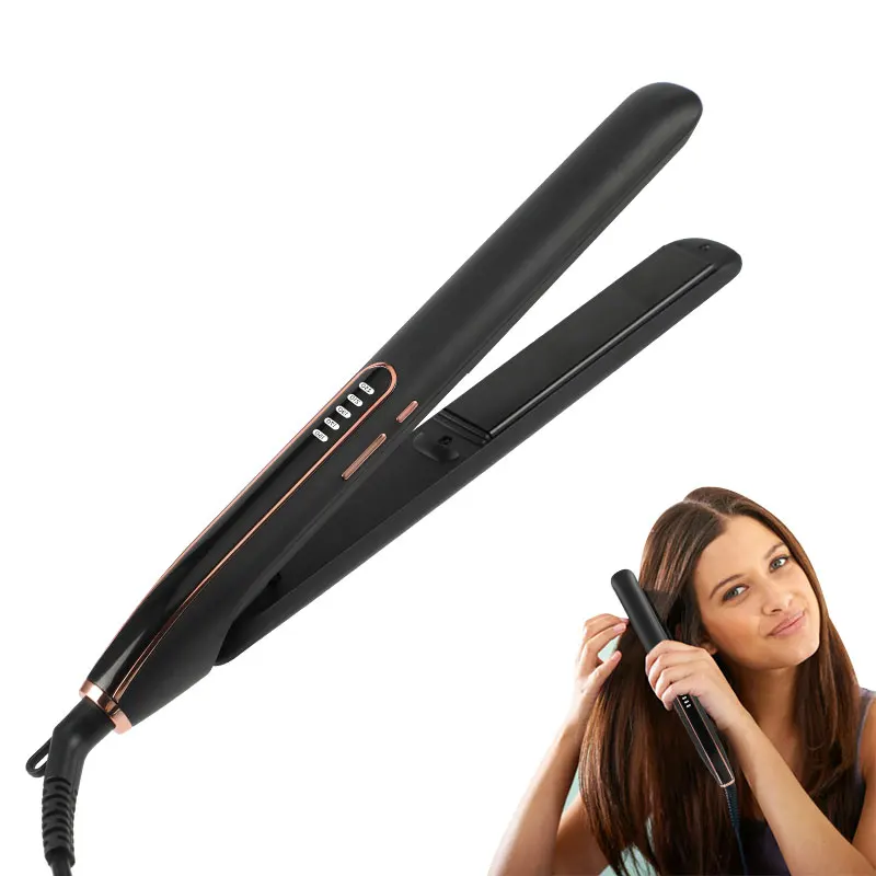 Hair Straightener Custom Logo Irons Professional Nano Titanium Pro Flat Iron Wholesale Private Label Flat Iron