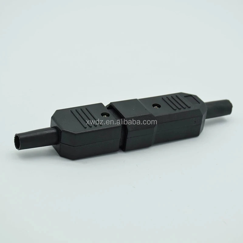 10A 250V Black IEC C13 C14 female male Plug Power Connector 3 pin AC Socket c13 male connector