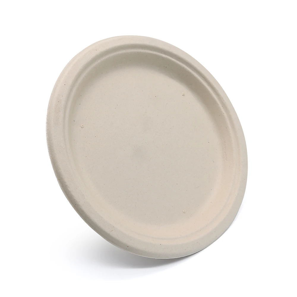 Cheap Price Disposable Sugarcane Bagasse Paper Plate
