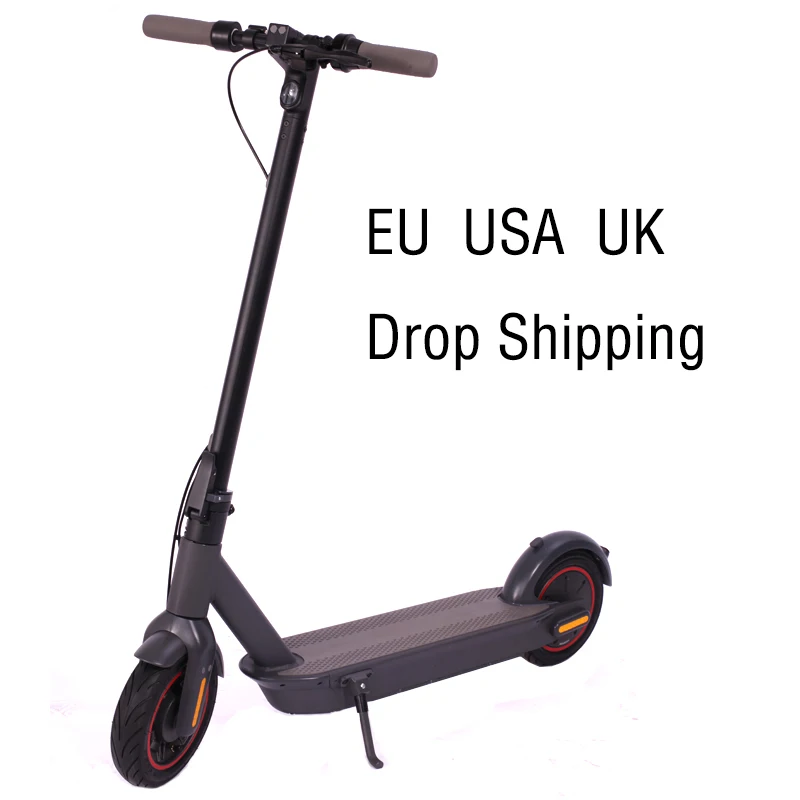 Eu Poland Warehouse Foldable Two Wheel Electric Scooter With Lcd Screen