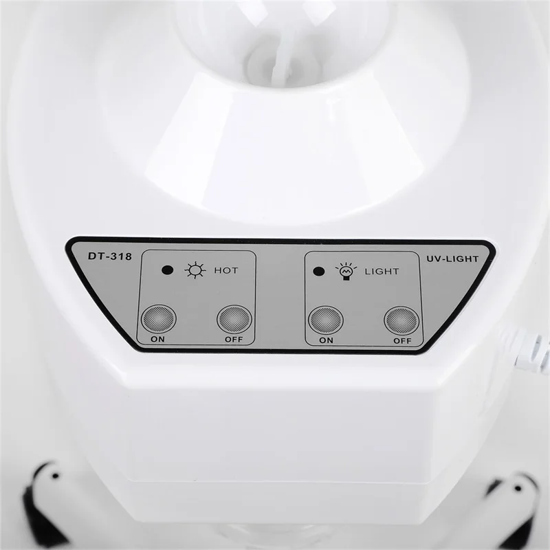 Professional Electric 2 in 1 Facial Steamer  LED Magnifying Lamp with stand For beauty salon