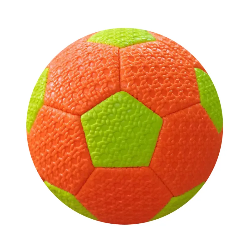 Entertainment gifts 2.5mm pvc kids woven pattern green color size two mini toy football
