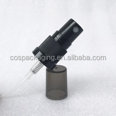 18/410 Black Plastic Lotion Nozzle Head 18MM Treatment Pump Lids Bottle Caps