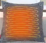 2024 New Heating Cushion Heated Pillow Hands Warm Back Warmer For Sofa,Chair,Bed And Outdoor Camping,Picnic