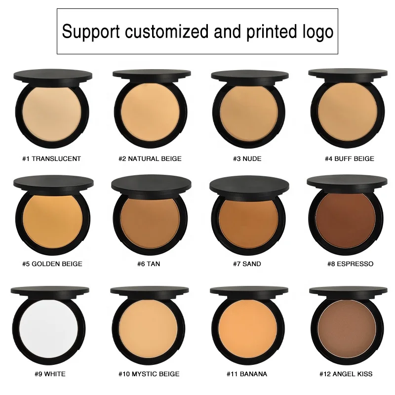 Wholesale Compact Powder Private Label Powder Foundation Private Label Concealer Pressed Powder