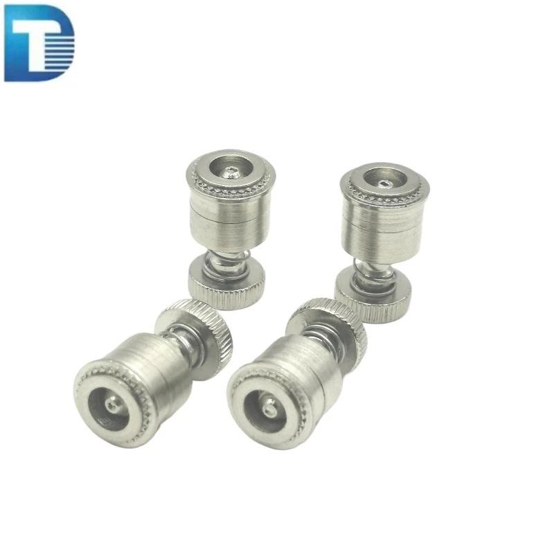 PFC2P PFC4 PF7M PF7MF PF41 PF50 PF51 PF52 ZDS PF09 M2.5 M3 M3.5 M4 M5 M6 Knurling Captive Panel Fastener Spring Loaded Screw